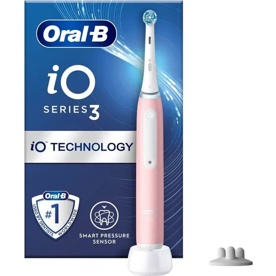 Oral-B iO3S Blush Pink eltandbørste