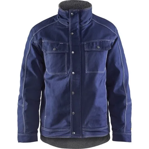 Blåkläder Workwear 4815 Vinterjakke i bomuld, marineblå, XS