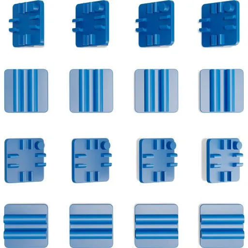 Ebeco Cable Clip kabelklemme til varmekabel, 2,5 mm, blå