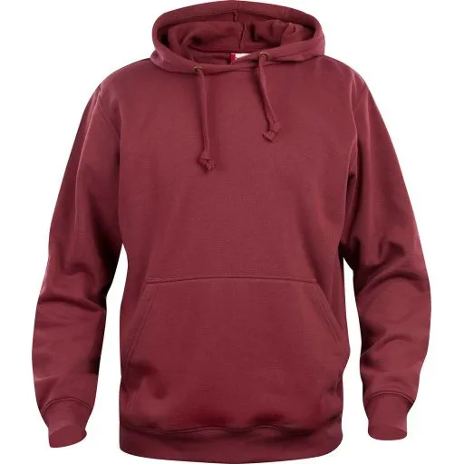 Clique Basic hoodie, bordeaux, str. 2XL