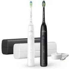 Philips Sonicare 5500 HX7119/02 Duo Pack – Hvid/Sort