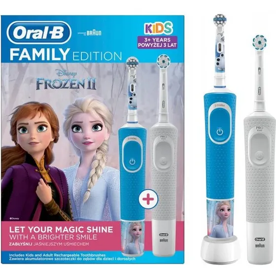 Oral-B Vitality Family Set Frozen – el-tandbørster til familie