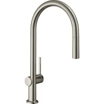 Hansgrohe Talis M54 køkkenarmatur med udtræk, stål