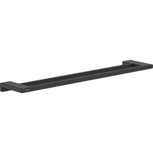 Hansgrohe AddStoris dobbelt håndklædestang, 64,8 cm, mat sort