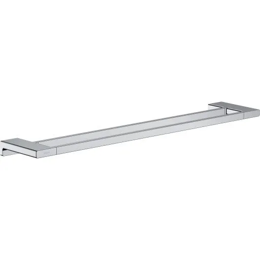Hansgrohe AddStoris dobbelt håndklædestang, 64,8 cm, krom