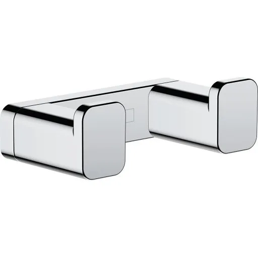 Hansgrohe AddStoris dobbelte håndklædekrog, krom