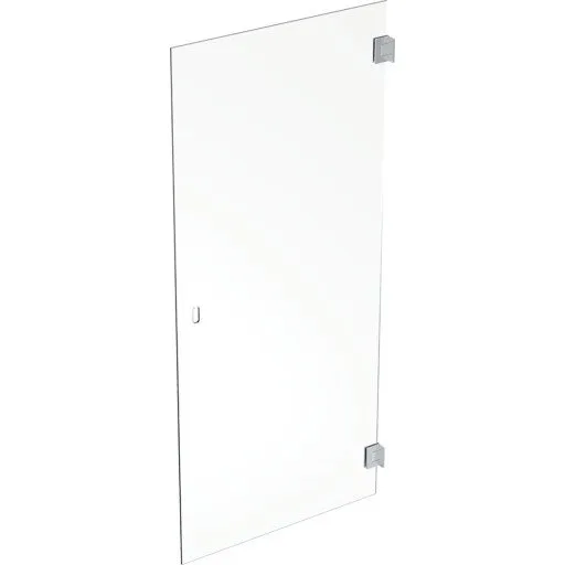 Contura Shower Showerama Art brusedør, 67,5 cm, klart glas, krom