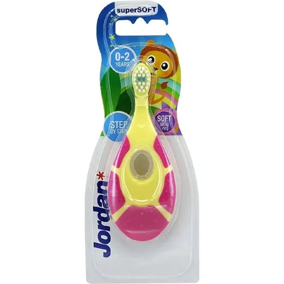 Jordan Step 0-2 år tandbørste, 1 stk