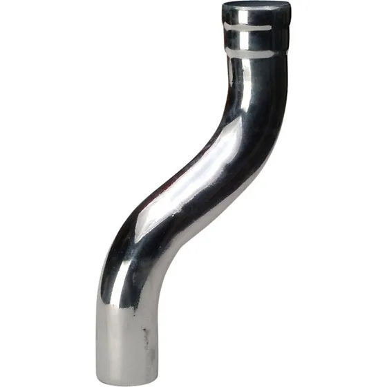 ACO GM-X DN100 etagebøjning, 75 bue, galvaniseret