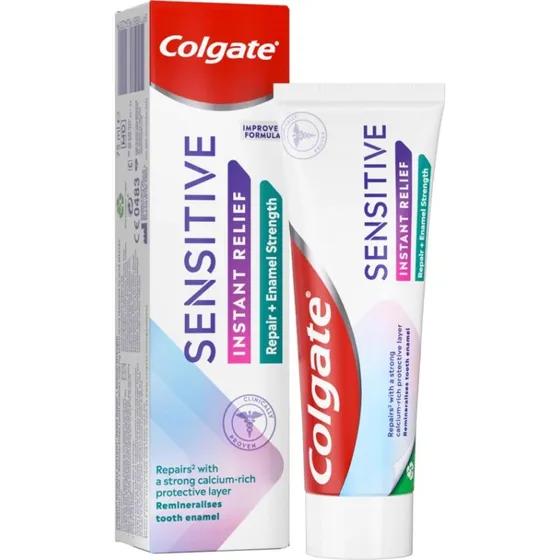 Colgate Sensitive Instant Relief Repair + Enamel Strength tandpasta 75 ml