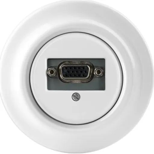 ABB Decento VGA udtag, hvid