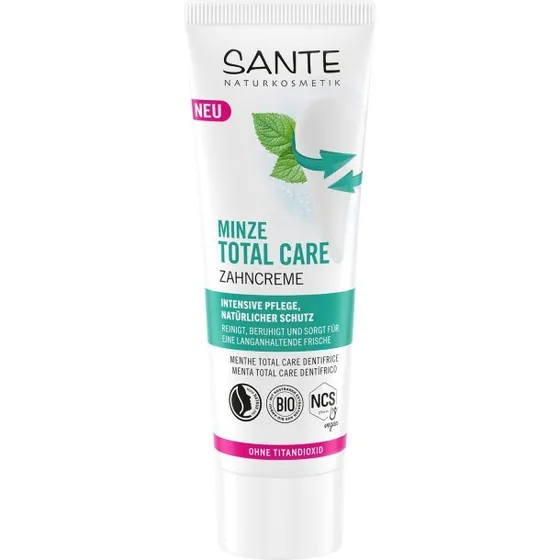 SANTE Xylitol Tandpasta Mint, fluorfri 75 ml