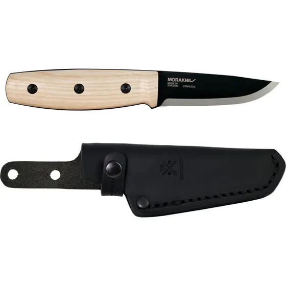 Morakniv Finn BlackBlade (S) - Asketræ og sort stål
