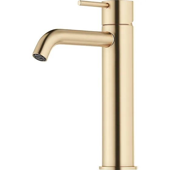 Mora Inxx II Soft håndvaskarmatur, medium, børstet messing PVD