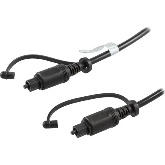 DELTACO Optisk kabel, Toslink-Toslink, 15m