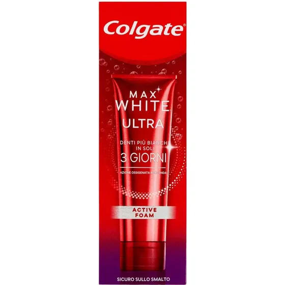Colgate Max White Ultra Active Foam tandpasta 50 ml