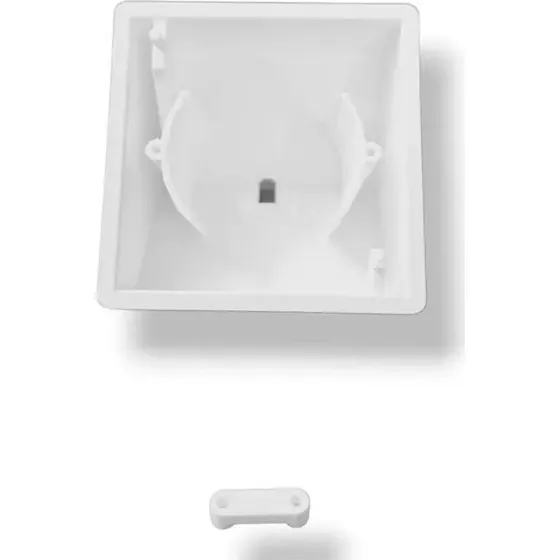 Light Solutions Shelly Wall Display bordstander - 45 grader - Hvid