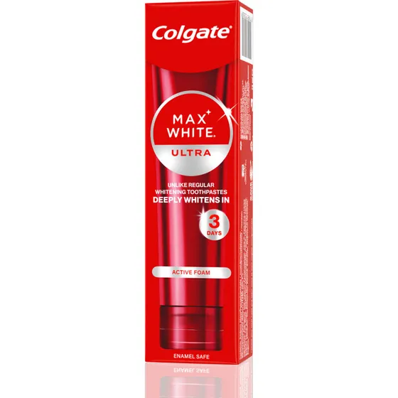Colgate Max White Ultra Active Foam tandpasta 75 ml