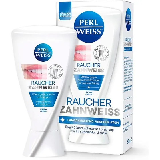 Perlweiss Smokers tandblegende tandpasta 50 ml