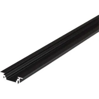 DIOFLEX GROOVE10 BC/UX 1000 LED-profil, sort anodiseret, 1m