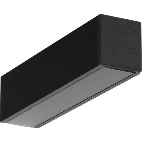 DIOFLEX LINEA20 EF/TY Alu profil, 2m, Sort