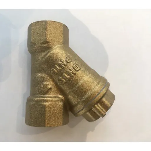 Snavssamler 1/2" i messing - robust filter til VVS