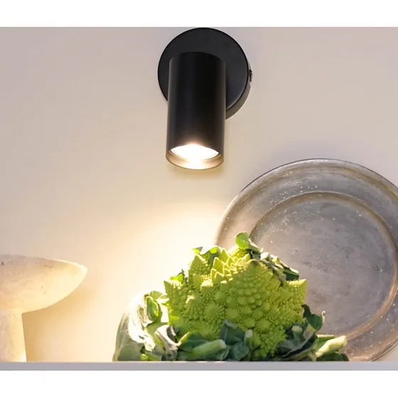 Dyberg Larsen Modern Spot Loftlampe - Sort