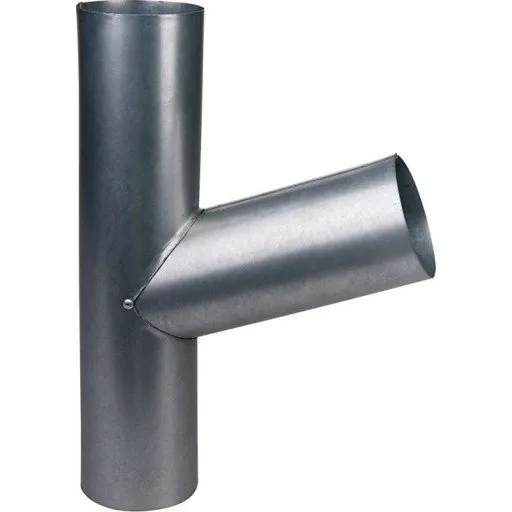 Plastmo grenrør 70 grader / Ø 75 mm, Stål Plus