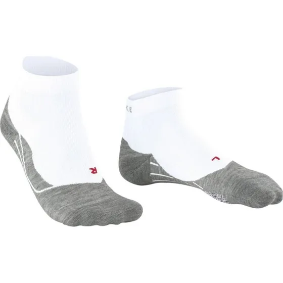 Falke PL4 Short Women Padelstrømper, White Mix, 41-42