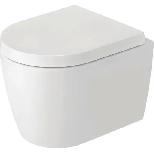 Duravit Me by Starck Compact væghængt toilet, hvid