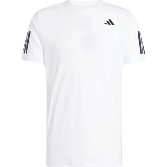 Adidas Club Climacool 3-Stripes T-shirt - Hvid, XL