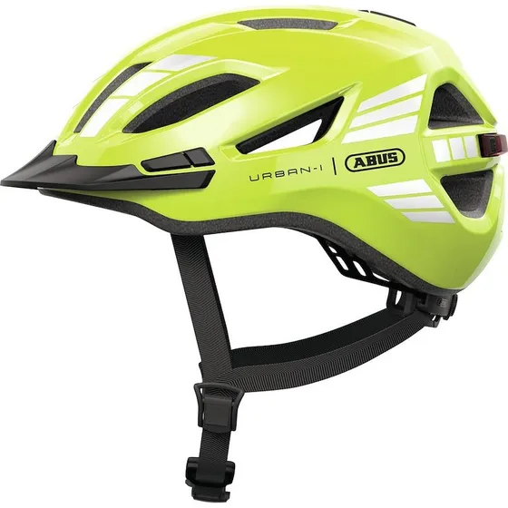 ABUS Urban-I 4.0 Cykelhjelm med LED - Signal Yellow