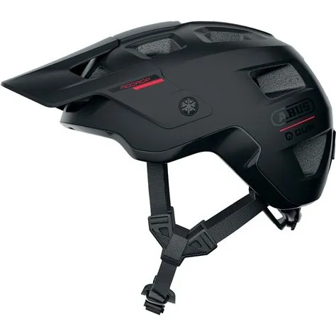 ABUS MoDrop QUIN MTB-hjelm, Velvet Black, Medium