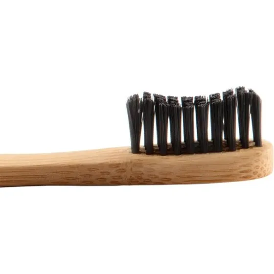The Humble Co. Bambustandbørste Voksen Medium - Sort