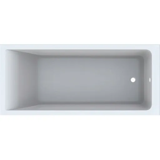 Geberit Renova Plan badekar, 180x80 cm, hvid