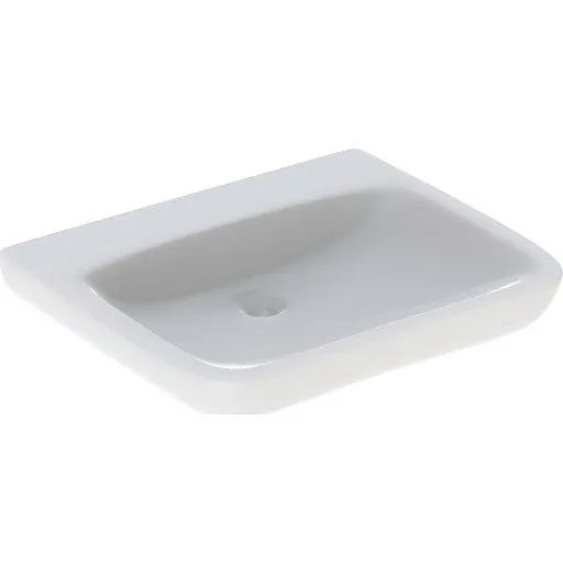 Geberit Renova Comfort håndvask, 65x55 cm, hvid