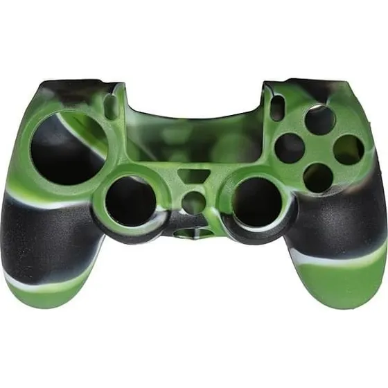 Silikonegreb til Playstation 4 Controller, Camouflage Green