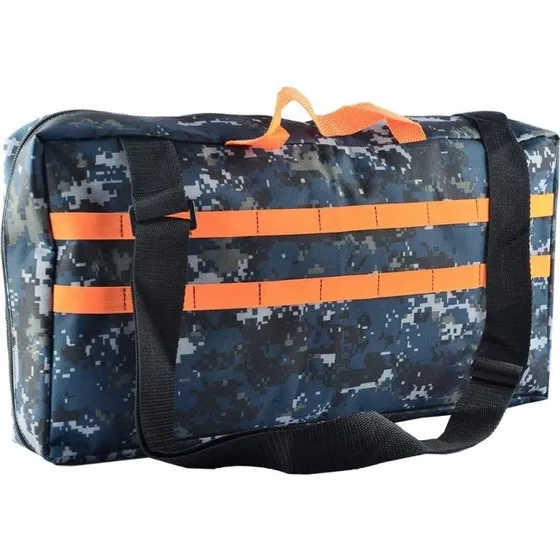 Opbevaringstaske til Nerf med camouflage mønster