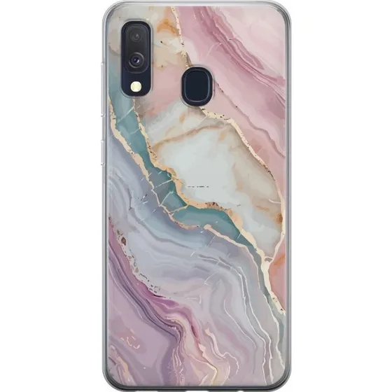 Samsung Galaxy A40 Mobilcover - Marmor Design