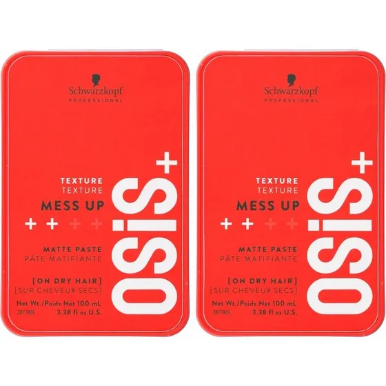 Schwarzkopf Osis Mess Up Styling Gummi, 2-pak (100ml)