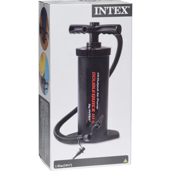 Intex Håndpumpe 37 cm - Kraftfuld pumpe til madrasser og badelegetøj