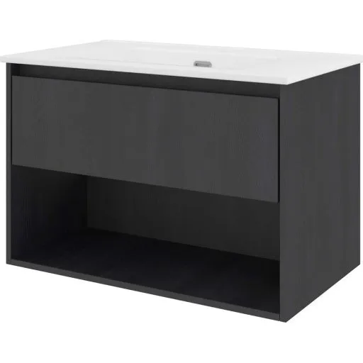 Sanibell Proline møbelpakke, 81x46 cm, sort eg