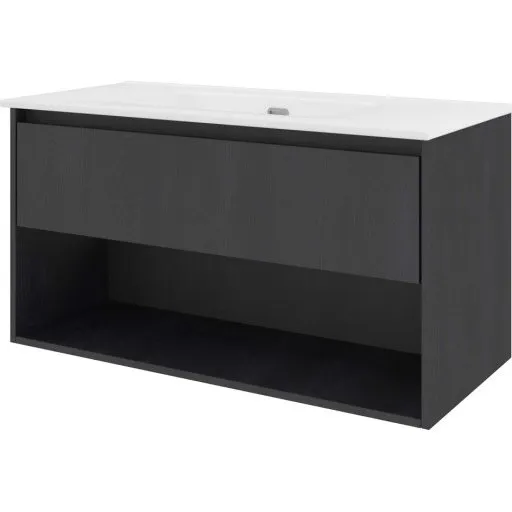 Sanibell Proline møbelpakke, 101x46 cm, sort eg