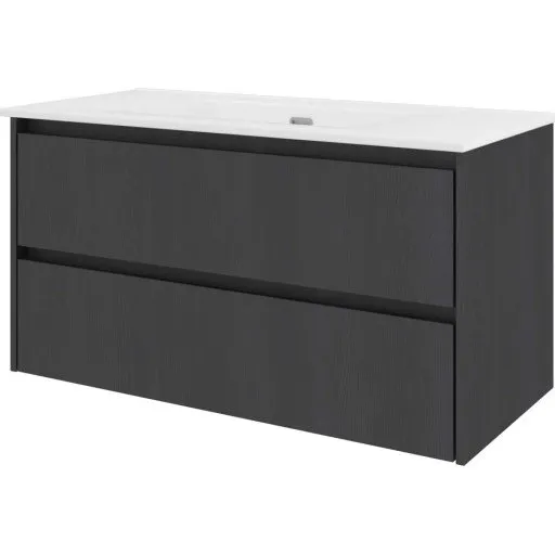 Sanibell Proline møbelpakke, 101x46 cm, sort eg