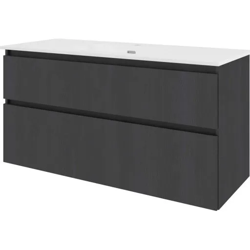 Sanibell Proline møbelpakke, 121x46 cm, sort eg