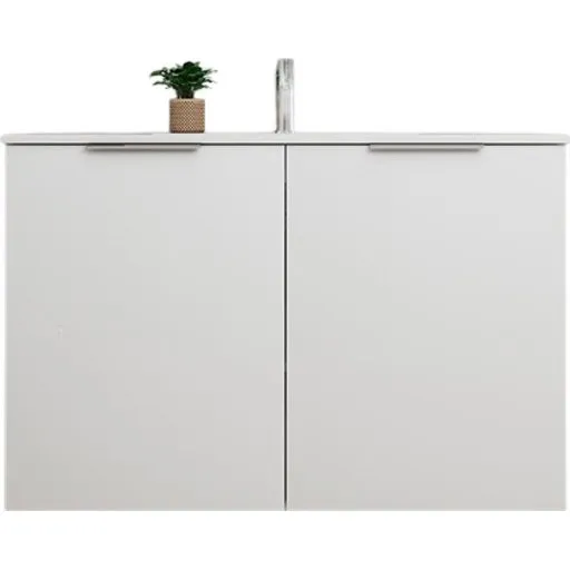Sanibell Online møbelpakke, 101x36 cm, hvid højglans