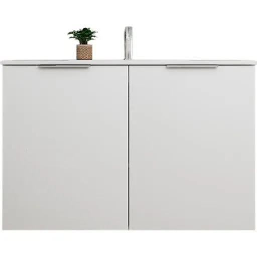 Sanibell Online møbelpakke, 101x36 cm, hvid højglans