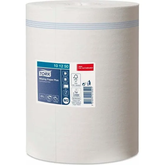 Tork Aftørringspapir Plus Centerfeed, 2-lags, 6 ruller