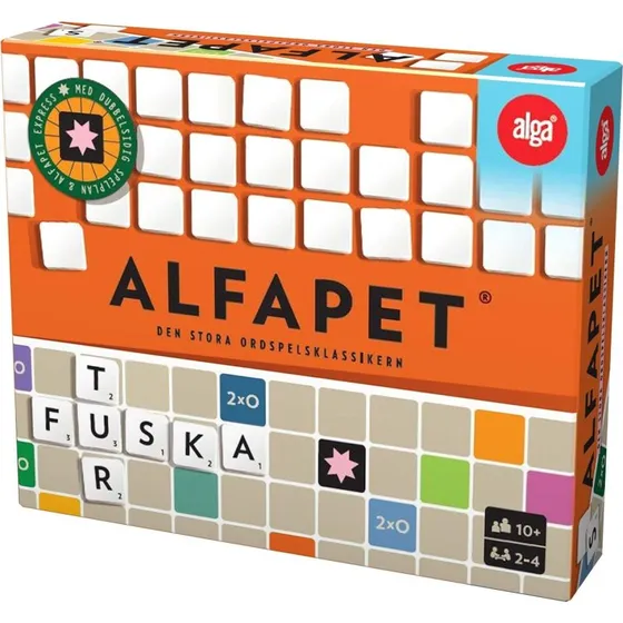 Alfapet - Klassisk ordspil til 2-4 spillere