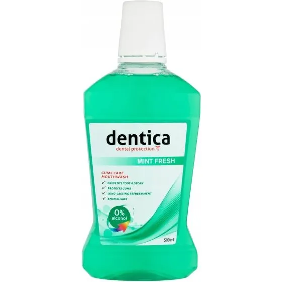 DENTICA by Tołpa Black mundskyl mint 500 ml (alkoholfri)